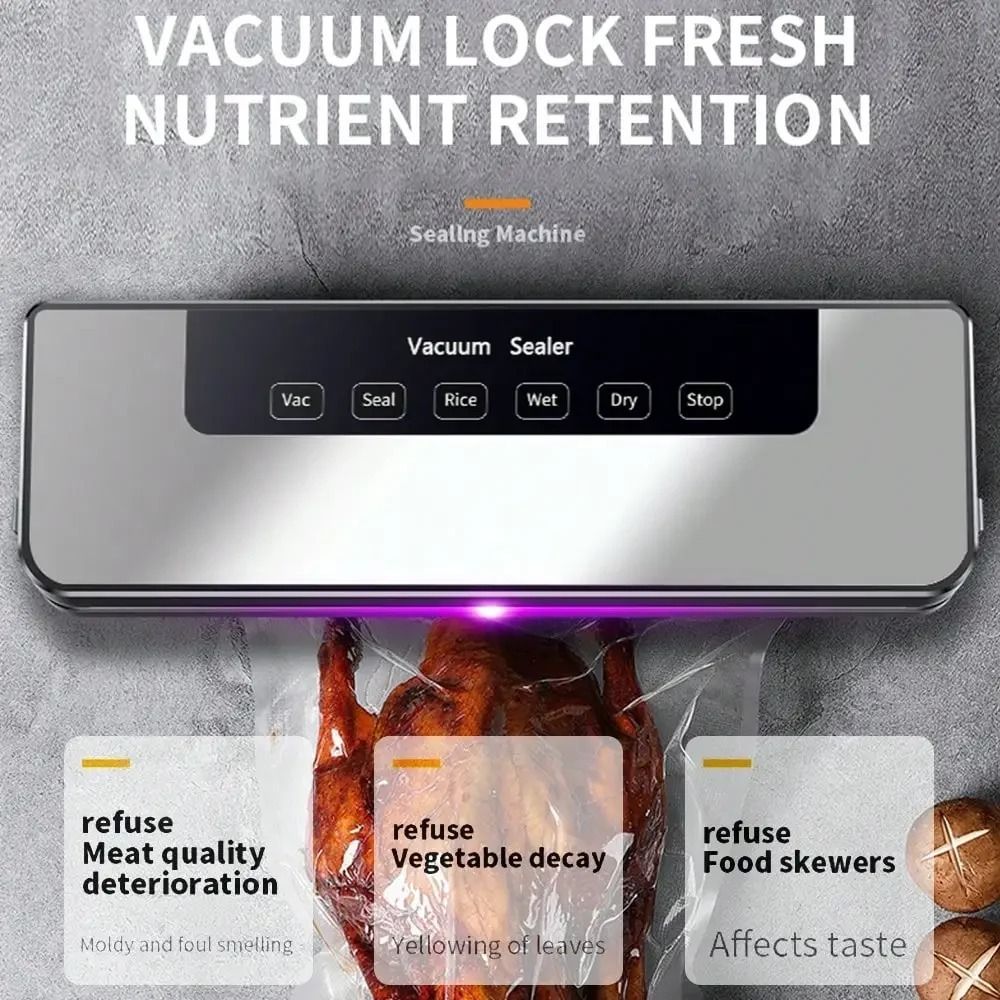 Commercial Kitchen Organization - Touch Button Electric Vacuum Sealer Multiple