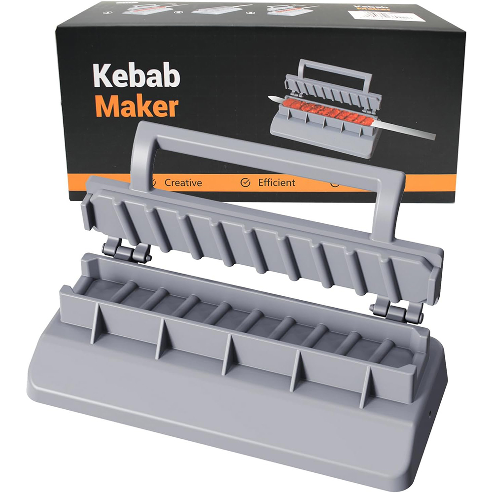 Hot Dog Roller Grill - LMETJMA Large Kebab Maker Press Plastic