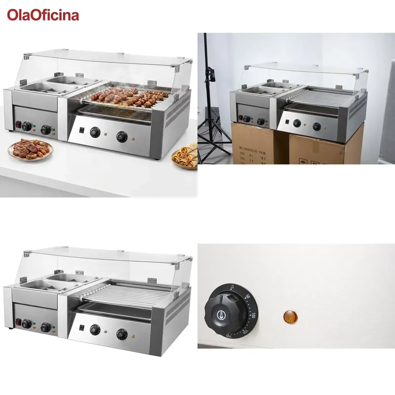 Hot Dog Roller Grill - 2026 11 Rollers Electric Hot Dog