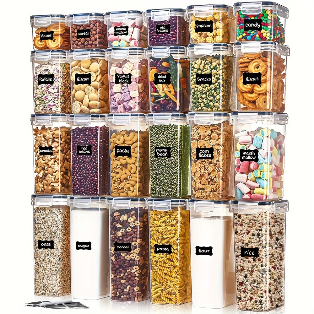 24Pcs Food Storage Containers  - Commercial Kitchen Organization 评论和价格