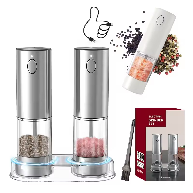 1/2PCS Electric Salt And Peppe - Commercial Kitchen Lights 评论和价格