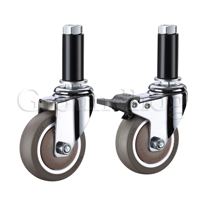 4Pcs Expanding Stem Casters, T - Commercial Kitchen Youtube 评论和价格