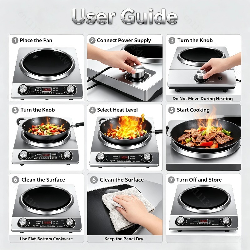 Concave Induction Cooker, Hous - Induction Cooker Commercial 评论和价格
