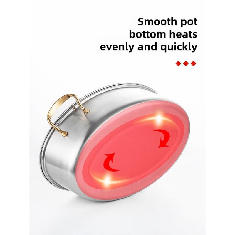 New Oval Shape 410 Stainless S - Induction Cooker Commercial 评论和价格