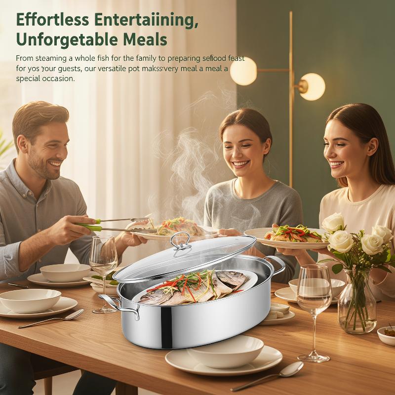 New Oval Shape 410 Stainless S - Induction Cooker Commercial 评论和价格