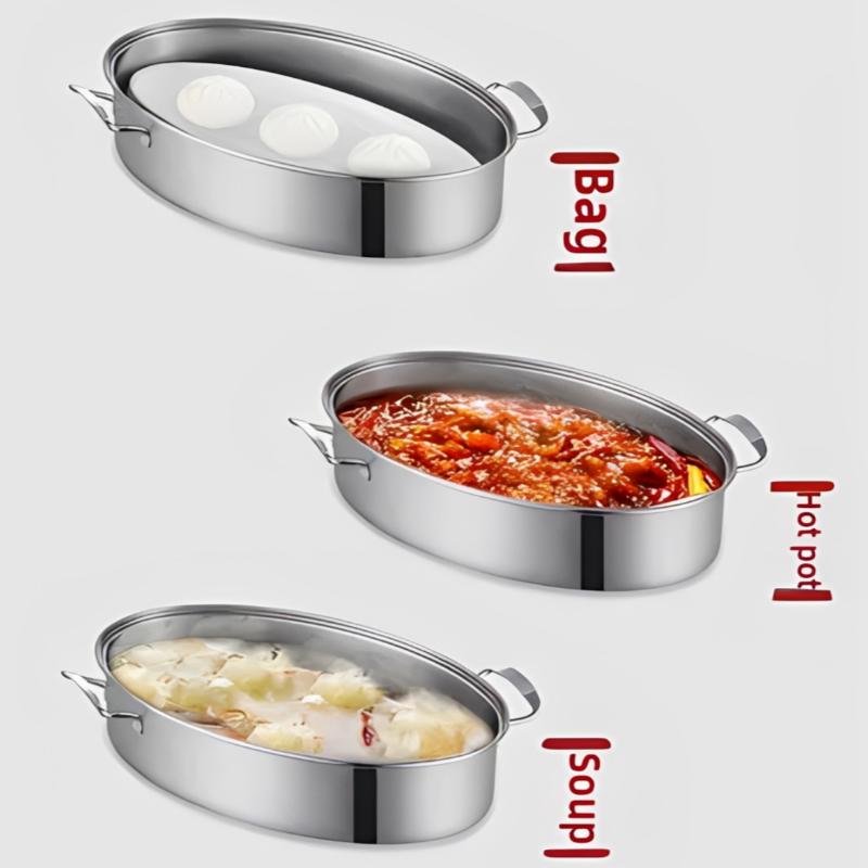 New Oval Shape 410 Stainless S - Induction Cooker Commercial 评论和价格