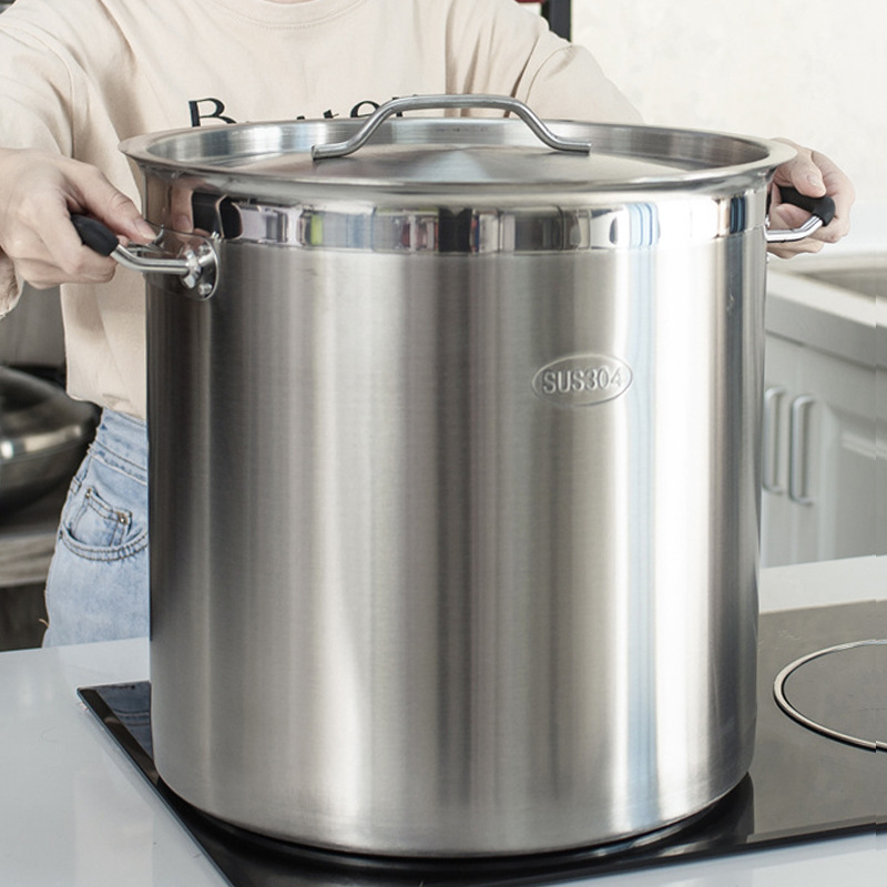 Soup Pot 304 Stainless Steel B - Induction Cooker Commercial 评论和价格