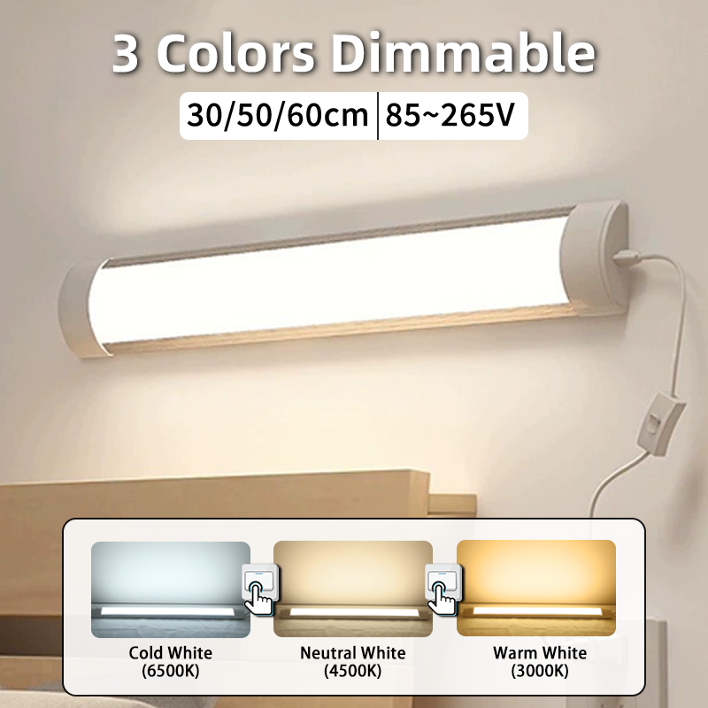3 Colors Dimmable Led Tube Lig - Commercial Kitchen Lights 评论和价格