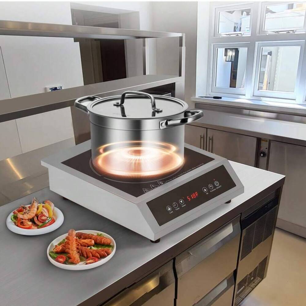 Portable Cooktop, 1800W Commer - Induction Cooker Commercial 评论和价格