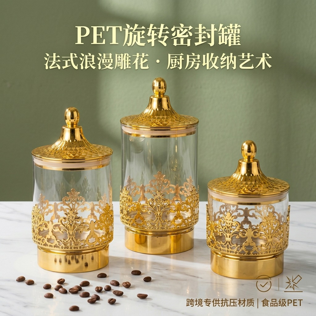 European Transparent Gold-plat - Commercial Kitchen Organization 评论和价格