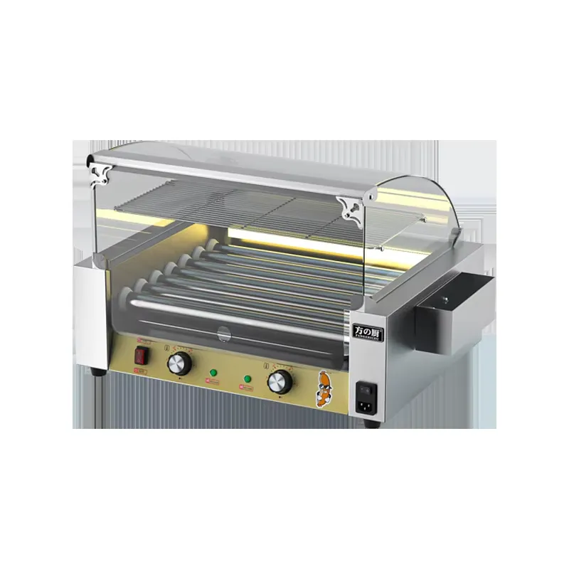 2026 Temp Control BBQ Machine  - Hot Dog Roller Grill 评论和价格