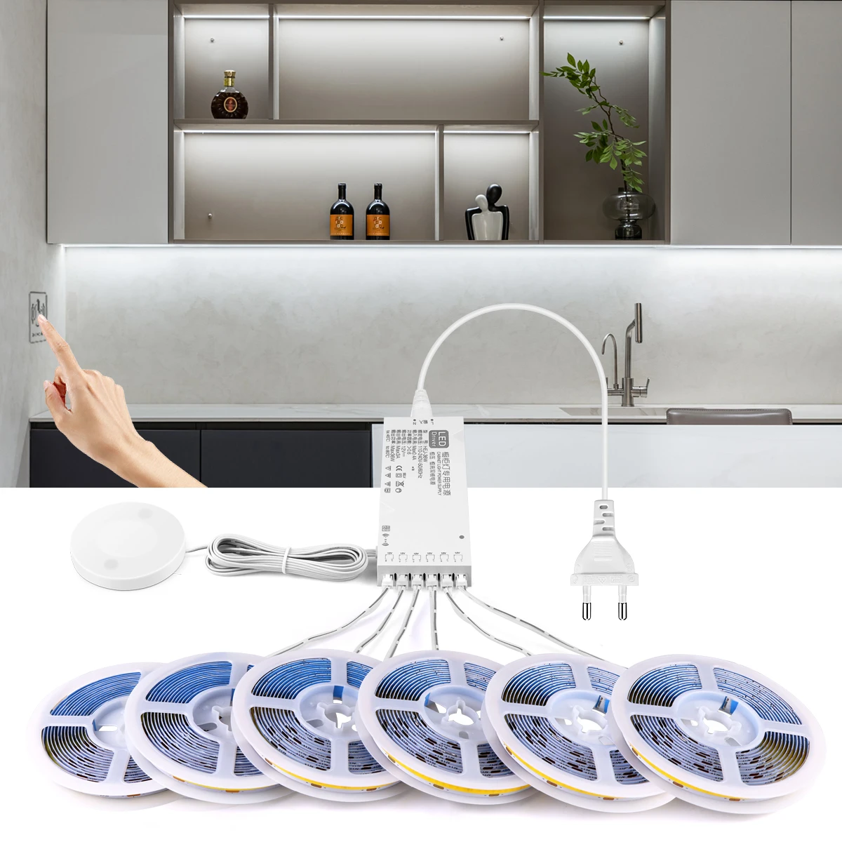 2-6PCS COB LED Strip Light Kit - Commercial Kitchen Lights 评论和价格