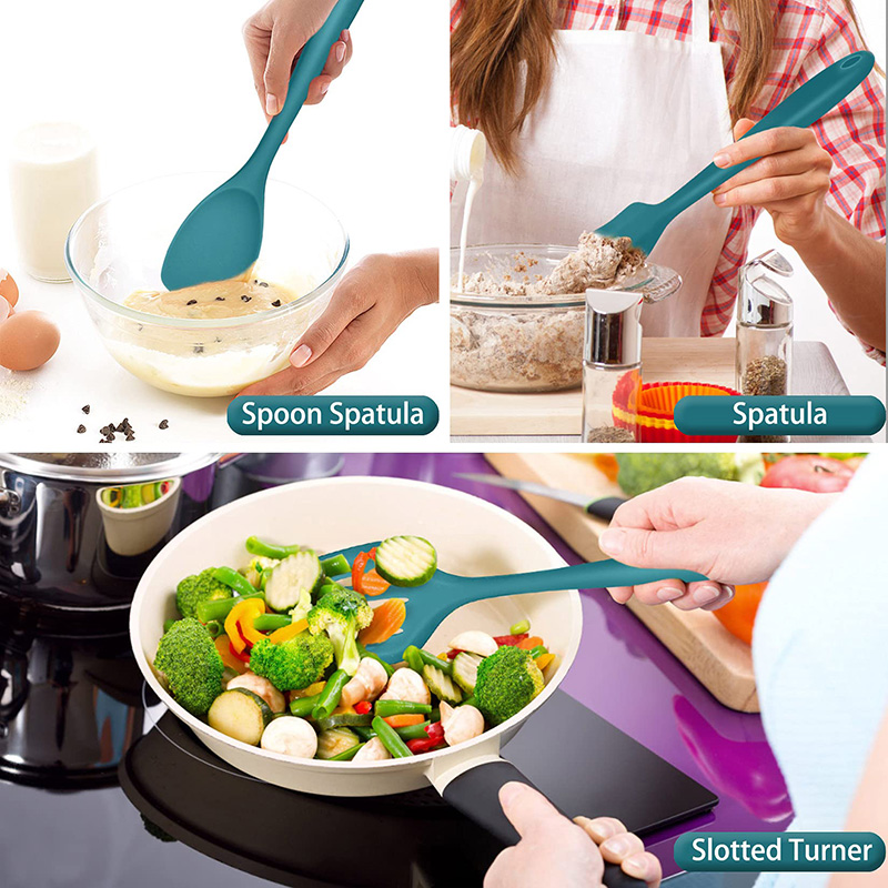 Silicone Cooking Utensils Set  - Commercial Kitchen Knife Set 评论和价格