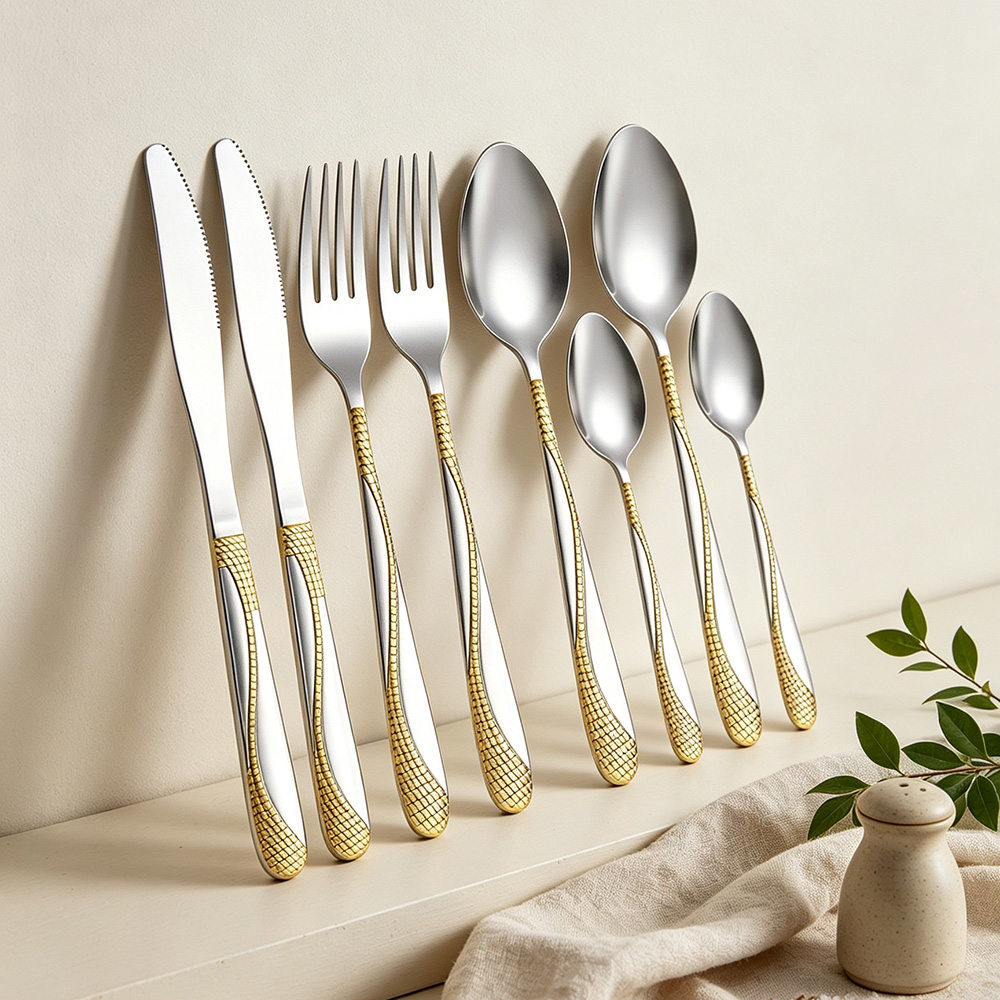 8Pcs Cutlery Sets Stainless St - Commercial Kitchen Knife Set 评论和价格