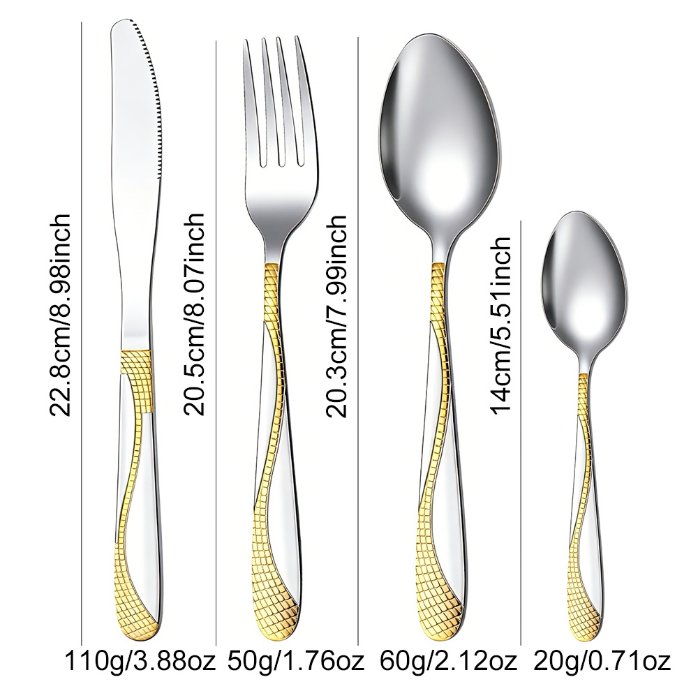 8Pcs Cutlery Sets Stainless St - Commercial Kitchen Knife Set 评论和价格
