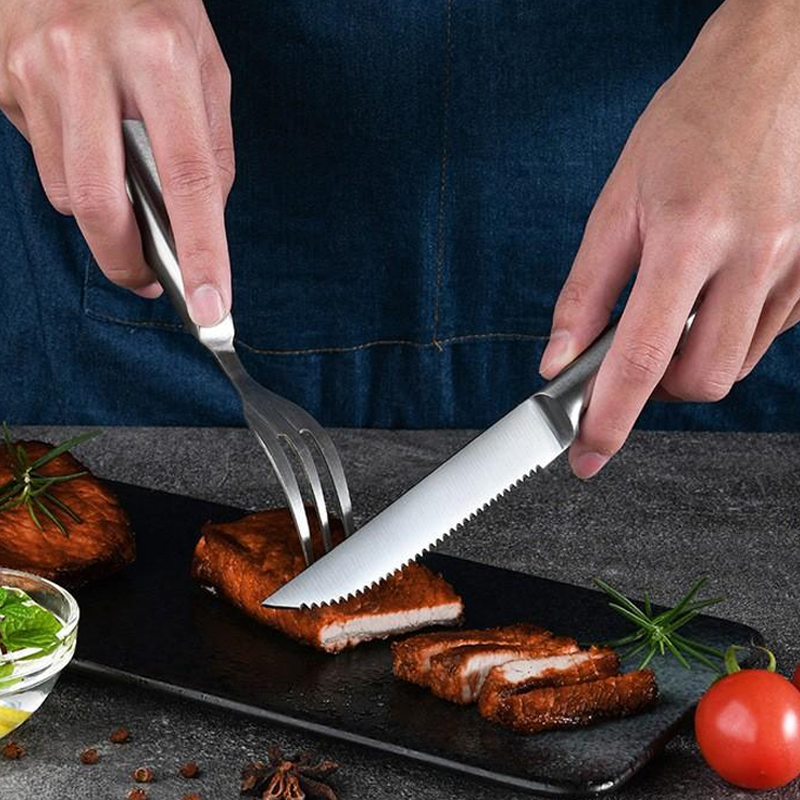 Stainless Steel Steak Knife 1/ - Commercial Kitchen Knife Set 评论和价格