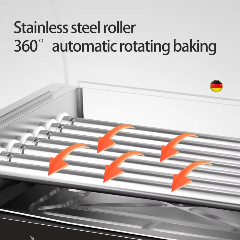 2026for Commercial Stainless S - Hot Dog Roller Grill 评论和价格